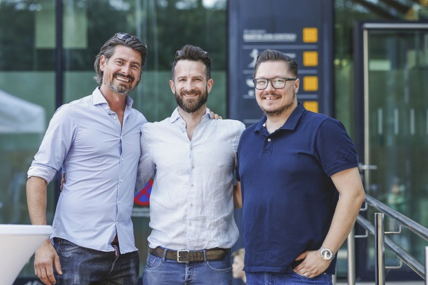Zahnarztkollegen Dr. Robert Immler, Dr. Hannes Marugg und Dr. Tomas Kupec