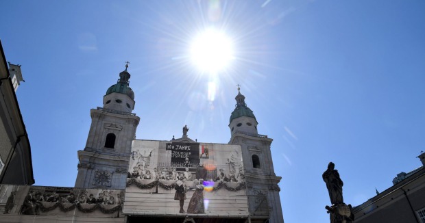 Der Salzburger Dom.