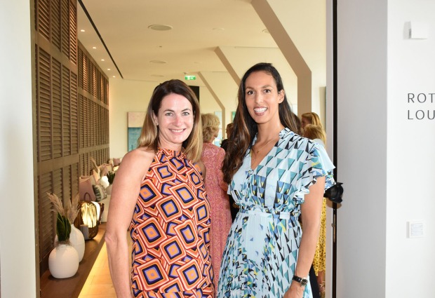 Natalie Schmid (Donner &amp; Reuschel-Bank) und Isabelle Crailsheim (Select Green Hotels)