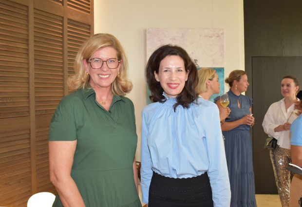 Susanne Nattmann (Tantris) und Verlegerin Marcella Prior-Callwey (Callwey)