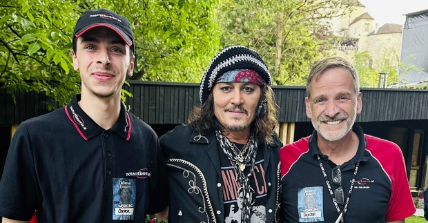 mit Johnny Depp