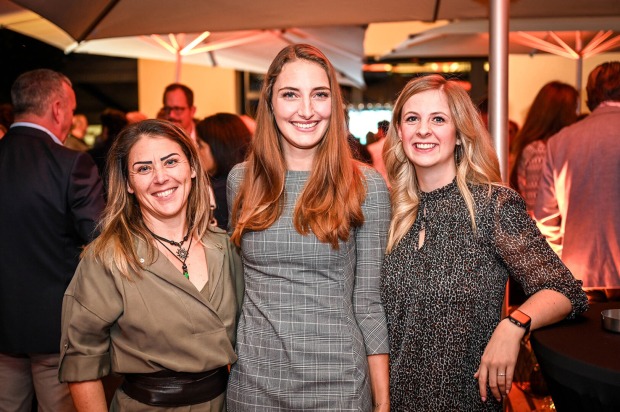 Iris Sauer (expenceBrain Lindau)  mit Iris König und Melani Berthold (APS Personal, Götzis)