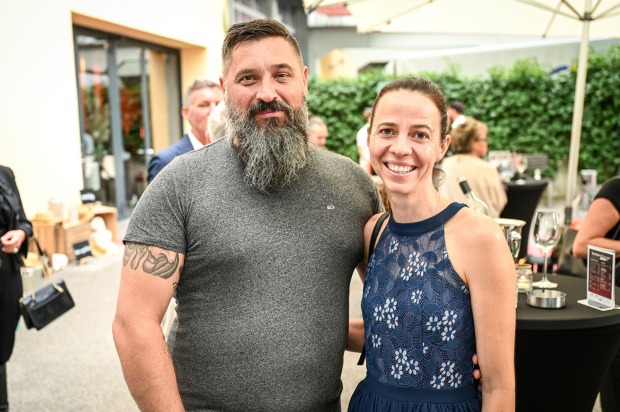 Sicherheitsdienst Marent mal privat: Uwe und Theresa Marent