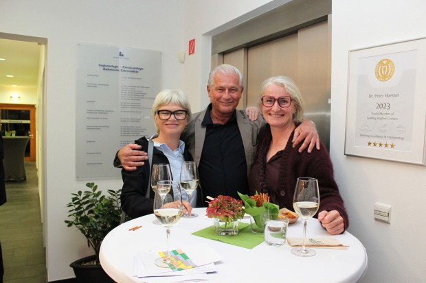 Sabine Alge, Günther Jochum (Weekend Magazin) und Dr. Susanne Hämmerle
