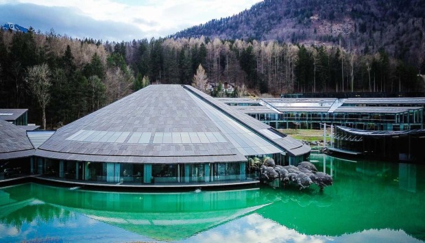 Die Red Bull Zentral in Fuschl in Salzburg.