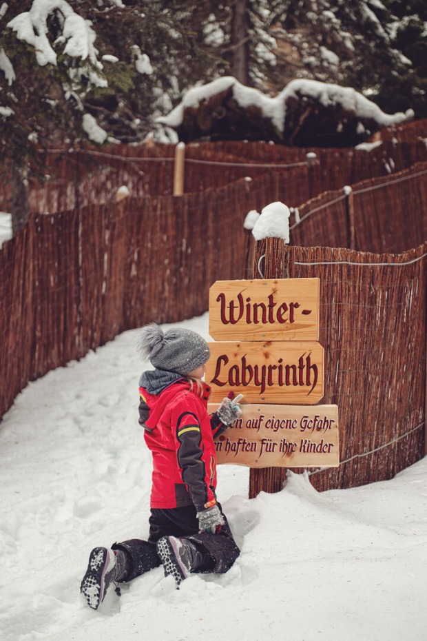 Winter-Labyrinth.