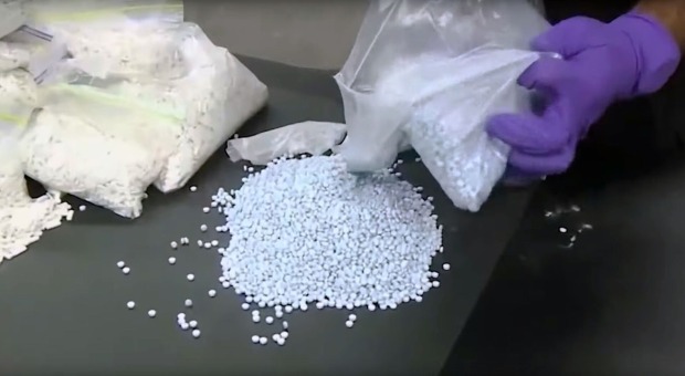 Beschlagnahmtes Fentanyl