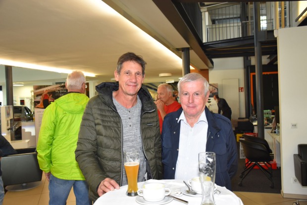 In Dornbirn dabei: Christoph Lerch (Dornbirn) und Eugen Ludescher (Lauterach)