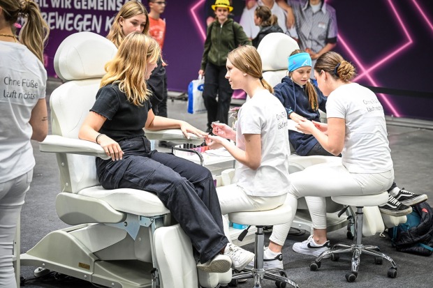 Im iMesse-Kosmetiksalon gab es alle Informationen zur Beautylehre Vorarlberg.