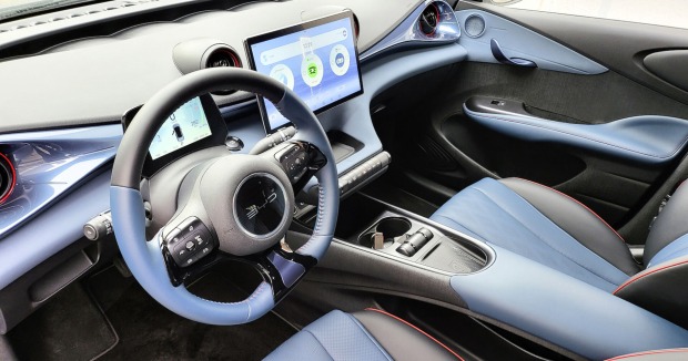 Das Cockpit des BYD Dolphin