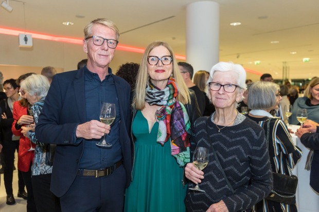 Thomas Spiegel und Astrid Bischof mit Begleitung