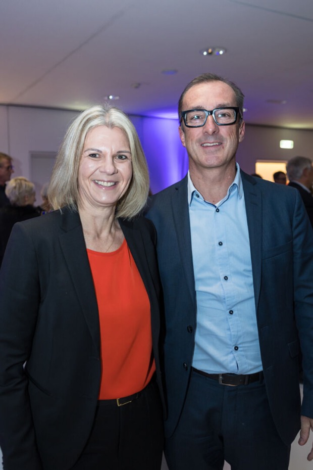 Karin Fink-Loos (Kugelfink) und Thomas Hermann (Willy Hermann Superfein)