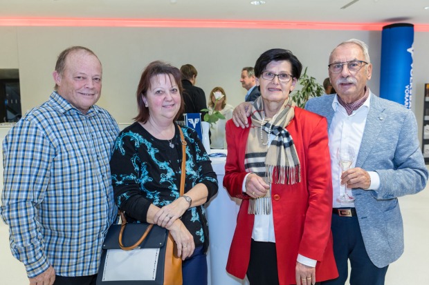 Erich, Gabi, Helene und Christian
