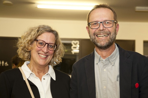 GR Christine Wilhelm und GV Bernd Frankenhauser (Gemeinde Götzis)