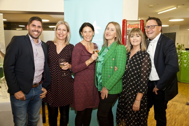 Das Team der VHS Götzis: Bastian Kresser, Sabine Holler, Michaela Hermann, Dijana Idzanovic, Daniela Mandl und Stefan Fischnaller (v. li.)