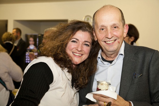 Silvia Hauser (GF VHS Hohenems) und Gerhart Hofer (Alt-Dir. Kathi-Lampert-Schule)