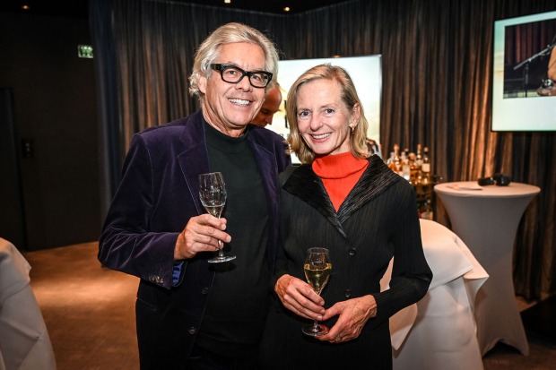 Werner Stauffacher und Anya Schutzbach (Jurymitglied)