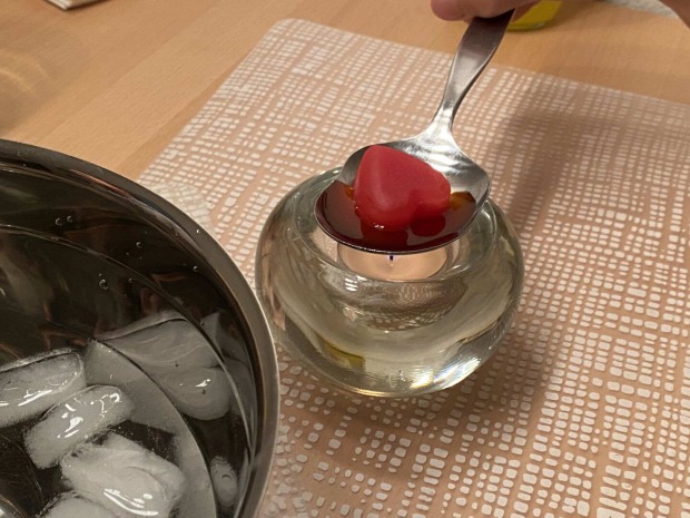 Wachsgießen zu Silvester.