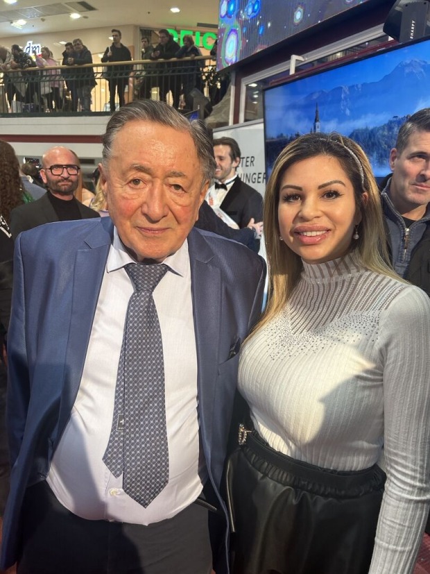 Richard Lugner und "Bambi" Lugner