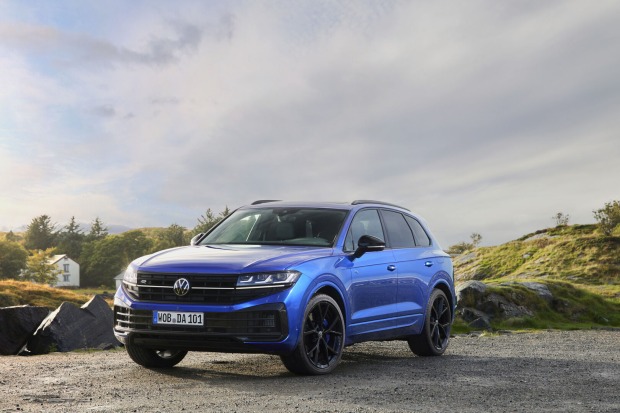 Der VW Toureg macht überall eine gute Figur.