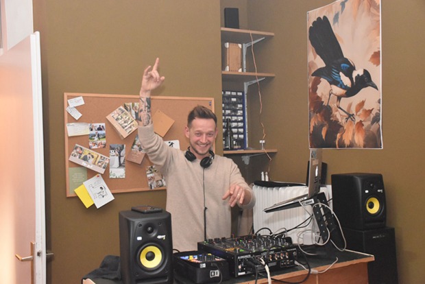 Sorgten für den Sound bei der Eröffnungsparty: Thomas Schmitt