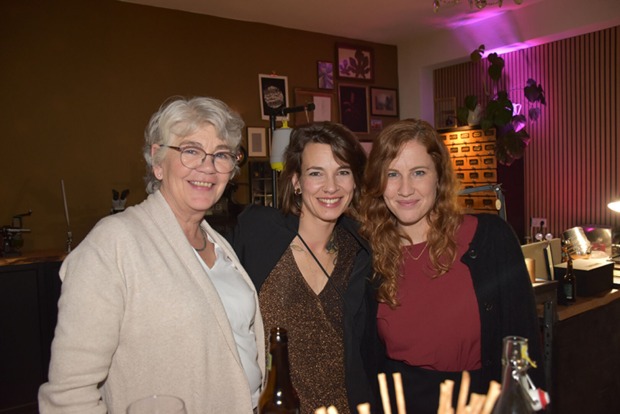 Mama Ute Eberhard mit Tochter Katrin und Sandra Amort-Schmitt