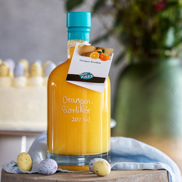 Orangen-Eierlikör vomFass