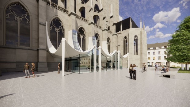 Rendering Domcenter Linz