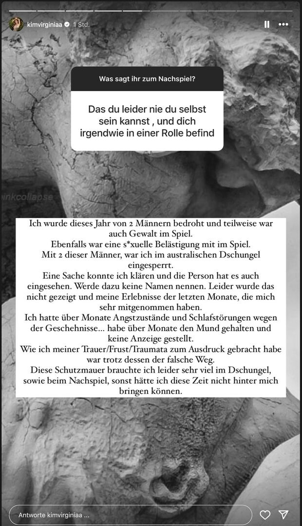 Ein Screenshot aus Instagram.