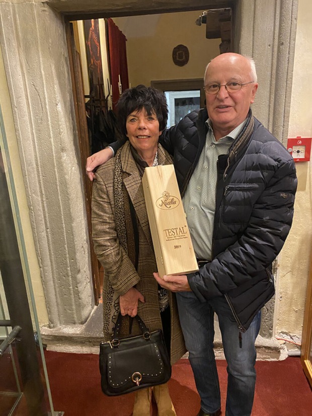 Nicolis Stammkunden der ersten Stunde: Sonja Amann und Karlheinz Jochum (Jokapuwi Höchst)