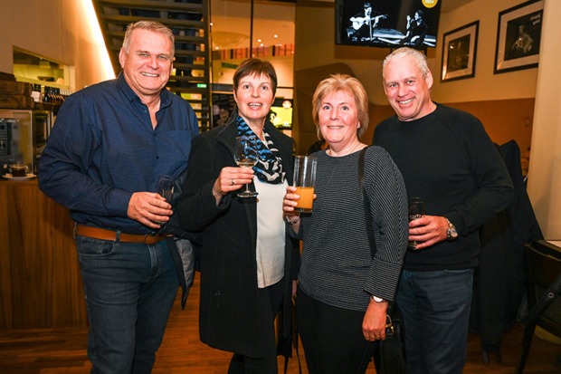 Wirtschaft Dornbirn: Eduard und Birgit Kessler mit Maria und Klaus Schnetzer (v. li.)