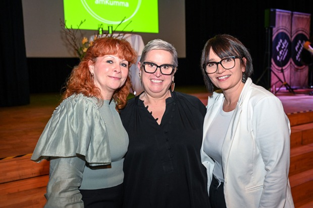 Manuela Winterleithner (Integra Vbg.), Manuela Scharf und Plesa Patricia (Sowana, Altach )