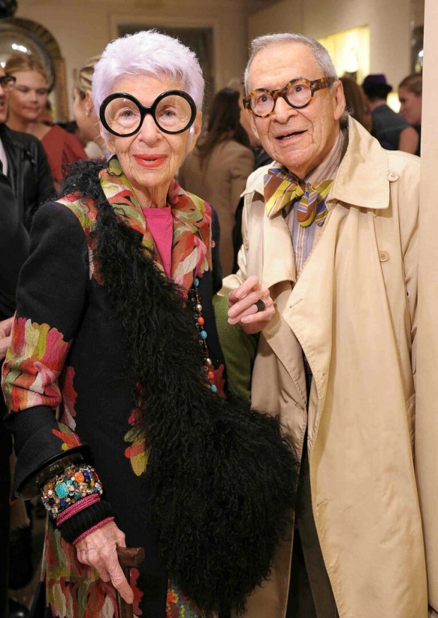 Iris und Carl Apfel im Jahr 2010.