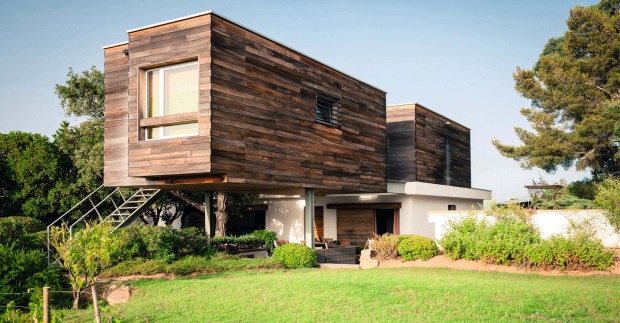 Holzfassade