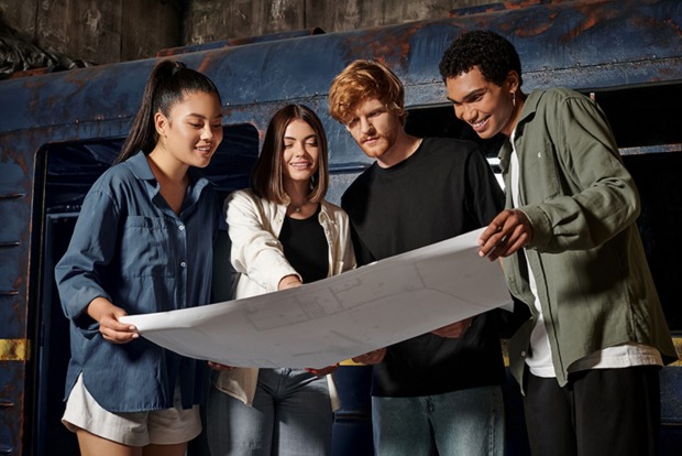 Die interaktive Spielewelt mit Trendgames und Escape Rooms ist bereits am ersten Tag ein Anziehungspunkt.