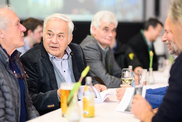 Nobert Lukasik, Alt LIM Helmut Böhler (Böhler Holzbau) und Edelbert Heiseler (Holzbau Heiseler) (v. li.)