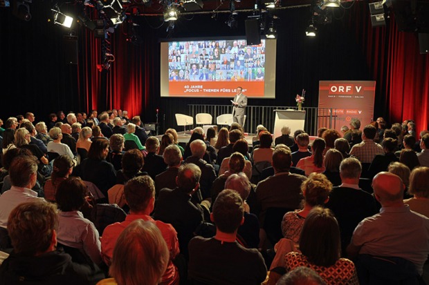 Ein voller Saal bei der „Focus“-Jubiläumsfeier.