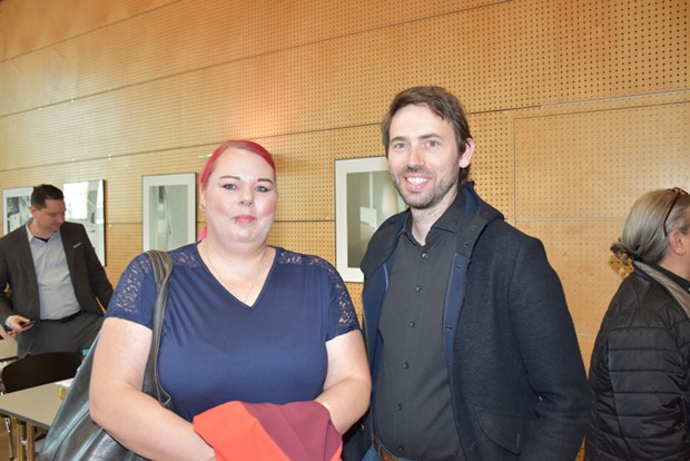 Jaqueline Bentele und Johannes Thißen (GF Melzer &amp; Hopfner, Bregenz)