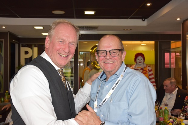 Loek Versluis mit Jürgen Wagner ÖAMTC