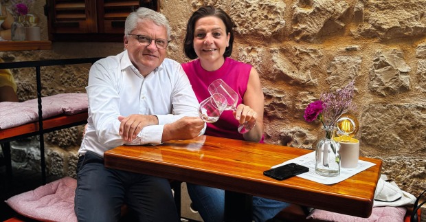 Michaela Mader und Klaus Luger
