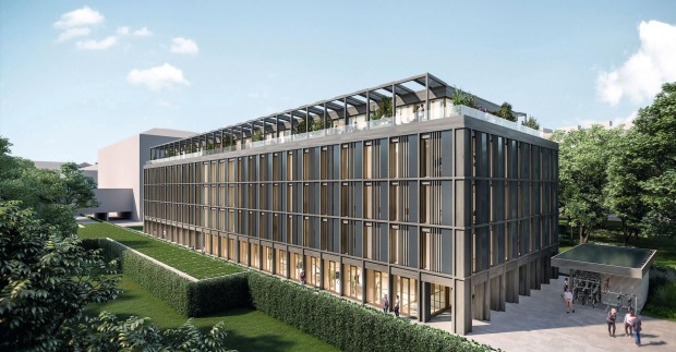 Europäisches Patentamt in Wien als Best-Practice-Beispiel für nachhaltiges Bauen.