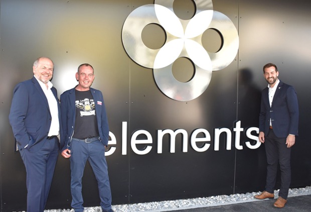 GF Hans-Peter Moser (GC-Gruppe Österreich), GF Michael Spalt (SCHMIDT´S Haustechnik) und Bludenz-Bürgermeister Simon Tschann