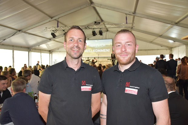 Klaus Hagleitner und Jeffrey Abwerzger (Kiechel &amp; Hagleitner GmbH Bregenz)