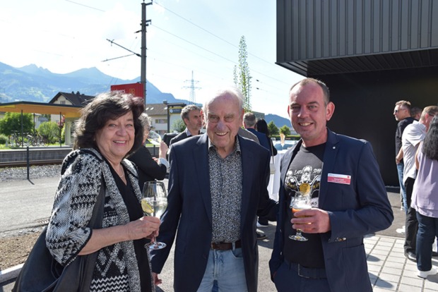 Leni Salzman, Armin Spalt mit Sohn Michael