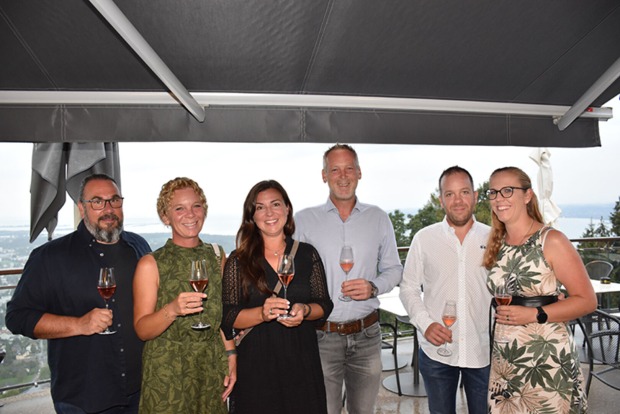 Markus uns Susanne Luger, Sabrina und Matthias Winsauer, Ulrich und Ramona Winsauer aus Dornbirn.