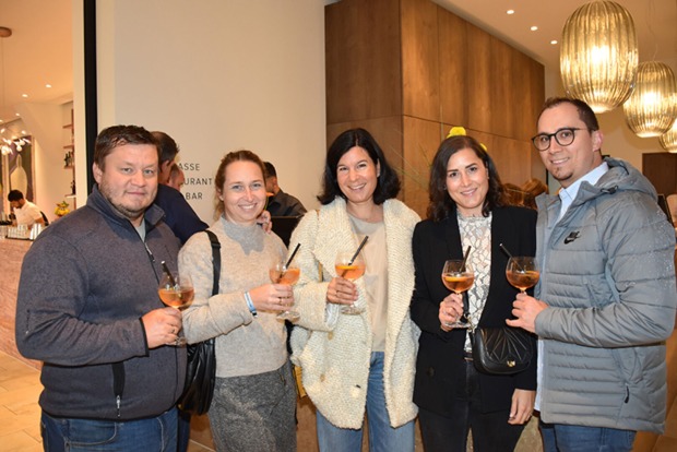 Zum ersten Mal bei Taste &amp; Celebrate: Roman und Martina Büchele, Stefanie Winter, Michaela Hane und Christoph Moosbrugger aus Lochau