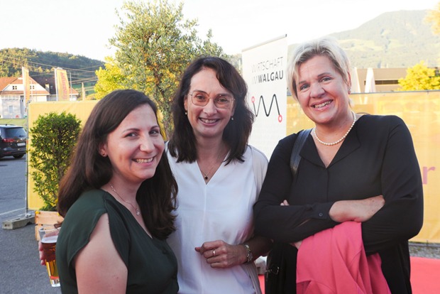Frastanzer Frauenpower: GR Andrea Gabriel, Sonja Wallner und Vizebürgermeisterin Michaela Gort. (v. li.)
