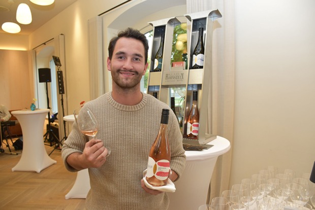 Winzer Josef Hornstein (DE) mit „Spätburgunder Rose“ aus Lochau