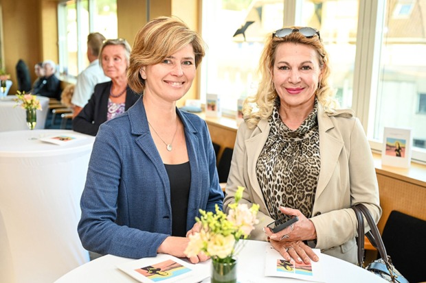 Vira Somarska (Lauterach) und Olga Duerr (Lindau) (v. li.)
