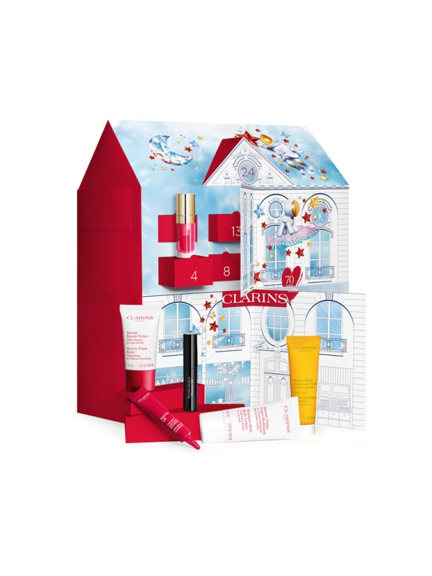 Adventkalender, der aussieht wie ein Haus